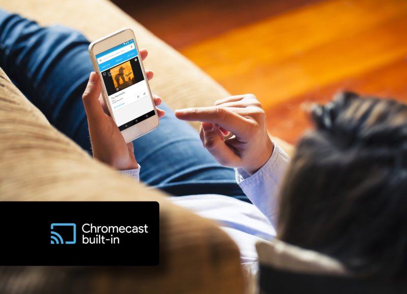 Music Made Easy with Chromecast built-in